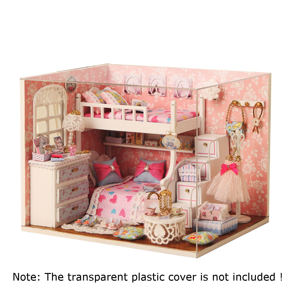 Details about   Miniature Wooden DIY Doll House Toys With Furniture For Children's Grown Ups New