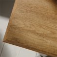 thumbnail image 3 of Sauder Eden Rue Single Pedestal Desk in Scribed Oak, 3 of 11