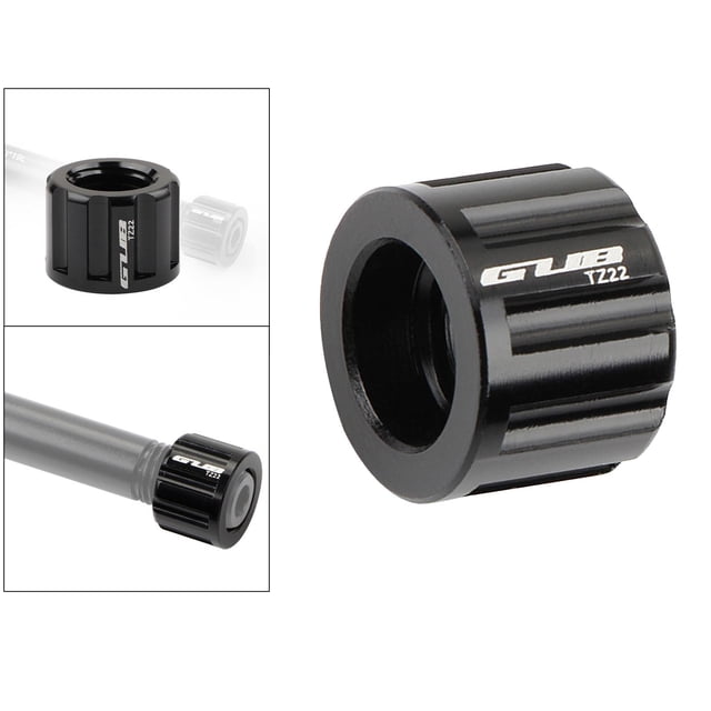 Tuercas de eje de eje de rueda trasera eje de 14mm eje de brochetas de conversión tornillo tuercas eje palanca reemplazo Cola Tuercas de eje de buje de bicicleta