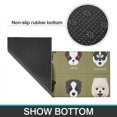 thumbnail image 6 of Dog Breeds Kitchen Rugs Sets Of 2,Anti Fatigue Kitchen Mat Rugs Non Slip Washable,Decorative Kitchen Floor Mats for Kitchen,Sink,Laundry,17"x30"+17"x47", 6 of 7