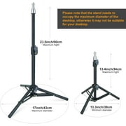 LINCO 2 Pack LED Photography Photo Table Top Studio Lighting Kit- 30 Seconds to Storage AM115