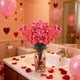 thumbnail image 1 of Decoración de ramos para San Valentín | Flores de tela sintética y plástico para escritorio y decoración romántica | Ramo artificial de 55 cm | 1 unidad, 1 of 6