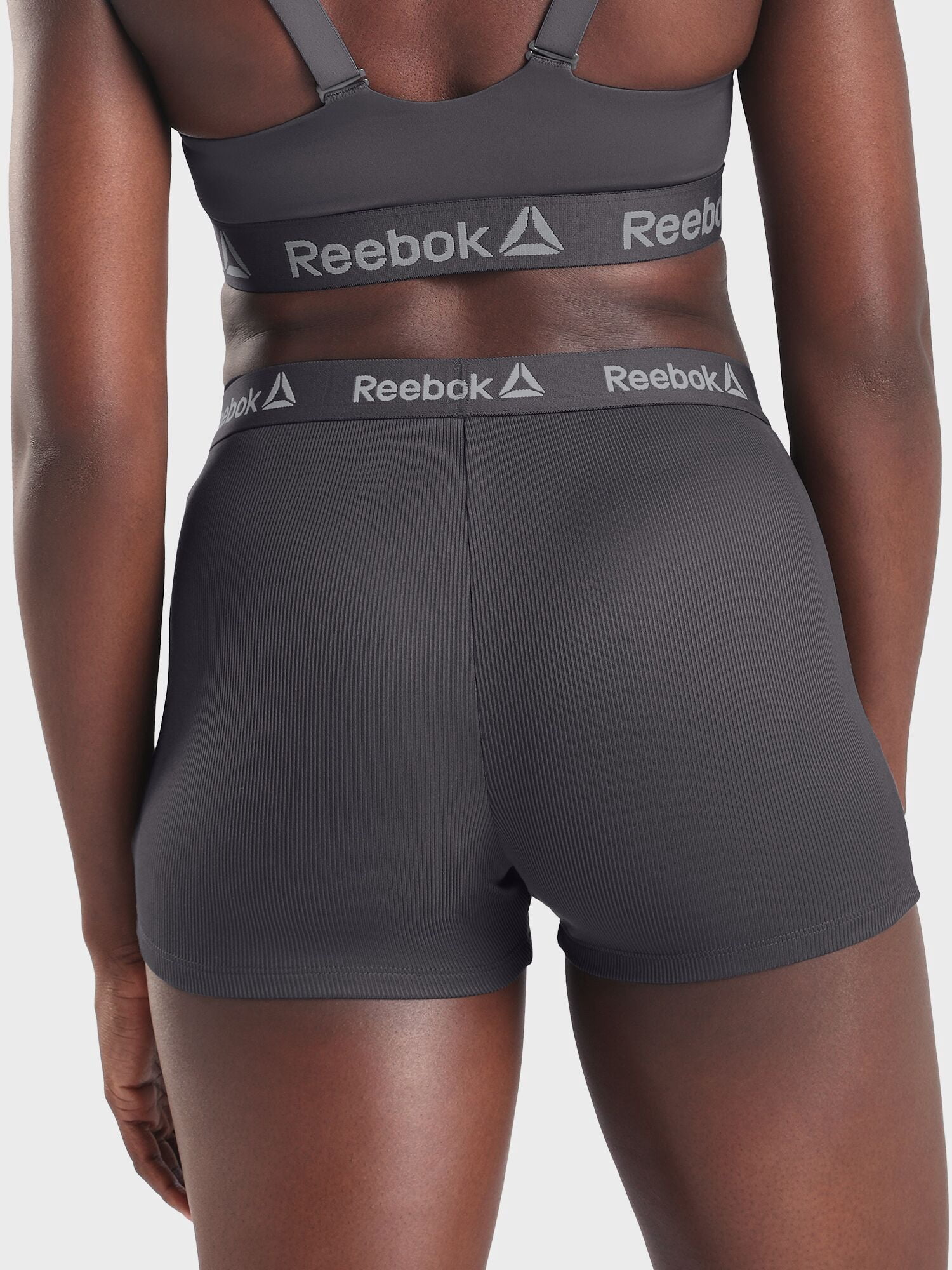 Reebok Women's Flex Rib Boyshort Underwear, 3-Pack, Size S - 2XL