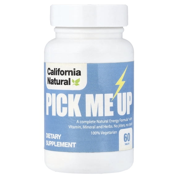 California Natural Pick Me Up Vitamin - 60 Capsules