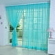 thumbnail image 1 of 1 PCS Pure Color Tulle Door Window Curtain Drape Panel Sheer Scarf Solid Color Glass Yarn, 1 of 9