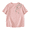 Pink, variant on Womens Summer Tops Short Sleeve Shirts V Neck Ethnic Embroidered Blouse Dressy Casual 2026 T Shirts, L