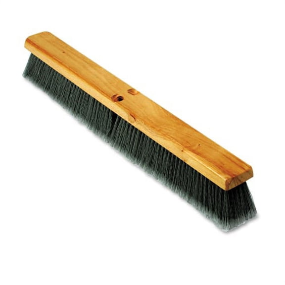 Boardwalk Gray Flagged Propylene 24" Wide Floor Brush Head