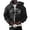 A-Black640, variant on XIAOCHA Men's Boston City Print Full Zip Hoodie Oversized Long Sleeve Hooded Sweatshirt With Contrast Zipper Retro Casual Hoodies