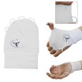 thumbnail image 4 of facefd Gant de Golf Rafraîchissant Femmes Hommes Conduite Pêche Gants Protection UV m Blanc Gauche, 4 of 5