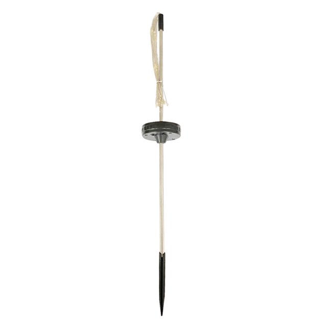 Eyfqtcs Luces Led Solares De Fuegos Artificiales Para Exteriores, Decoración Impermeable De Diente De León (Blanco Frío)