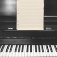 thumbnail image 3 of CIMAXIC 100 Sheets Loose-Leaf Manuscript Paper 3mm 10 Rows Empty Refill Paper Practical Composition Notebook Refill Paper for Students Staff Use (White),10.04"X7.09"X0.59", 3 of 4