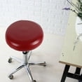 thumbnail image 2 of Bar Stool Covers Waterproof PU Slipcover for Round Chair Seats Red, 2 of 5