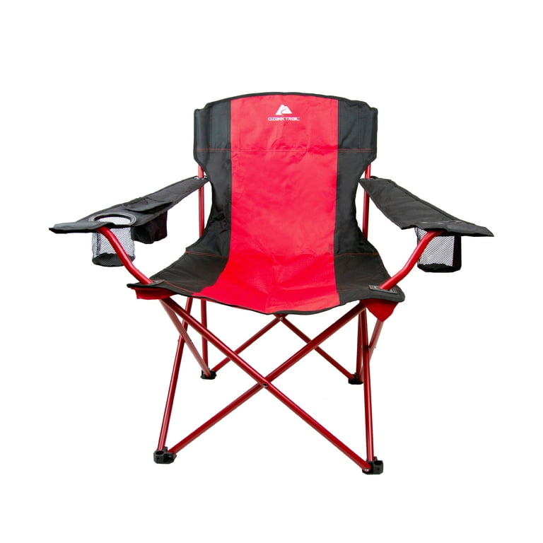 Ozark trail oversized tailgate sale quad folding camp chair
