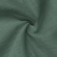 thumbnail image 4 of LWavelet Women's Asymmetrical Button Detail Sleeveless Blouse – Linen Blend Casual Work Top Dark Green XL, 4 of 4