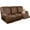 3 Seater, variant on 3 Seater Recliner Sofa Covers - Washable Stretch Slipcovers with 8 Pieces for 3 Cushion Couch (Brown)