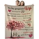thumbnail image 1 of LHSHID to My Wife Blanket for Wife from Husband Gift for Wife Birthday Christmas Valentine's Day for Wife Wife Blanket 50x60in, 1 of 6