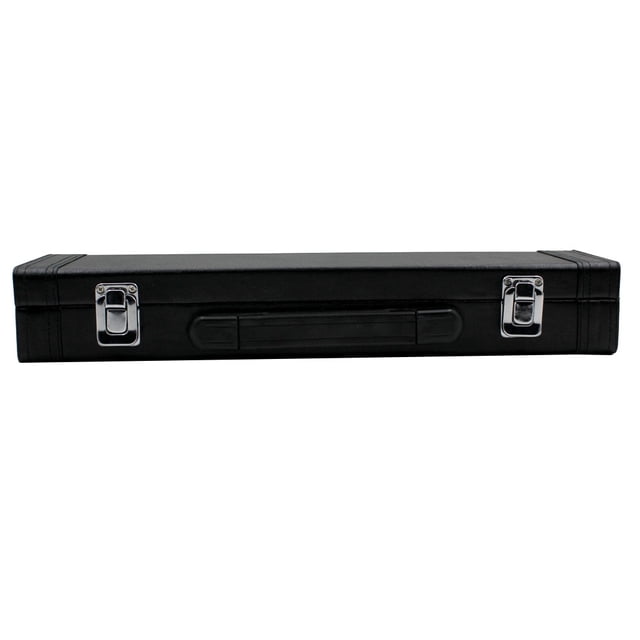 Minkissy 1Ensemble Boîte de Rangement pour Instruments de Musique Étui à Flûte Noir 15.4X3.7X2.4in pour Instruments à Vent
