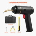 thumbnail image 5 of KFFKFF Wireless Plastic Fusion Tool, 120W Polymer Bonding Device with 400PCS 4 Varieties Heat Staples, Portable Heat Staple Fusion Device, Polymer Auto Bumper Restoration Set for Kayak, Playthings, 5 of 9