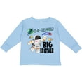 thumbnail image 3 of Inktastic Out of This World Big Brother Astronaut in Space Boys Long Sleeve Toddler T-Shirt, 3 of 5