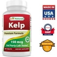 Best Naturals Kelp 150 mcg 300 Tablets (A Natural Source of Iodine