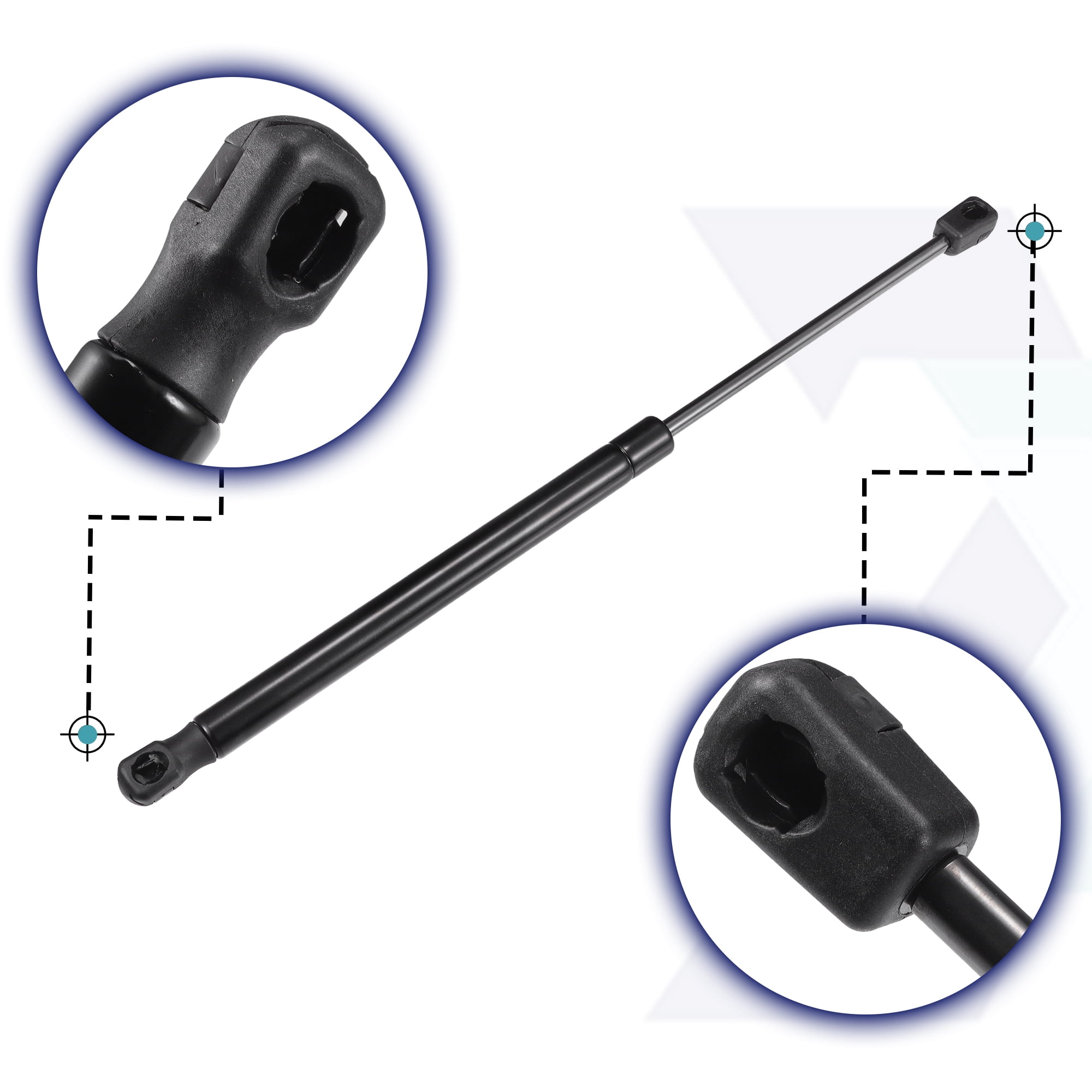 Unique Bargains 2Pcs Rear Hatch Lift Supports Struts for Opel H A04 2005-2010