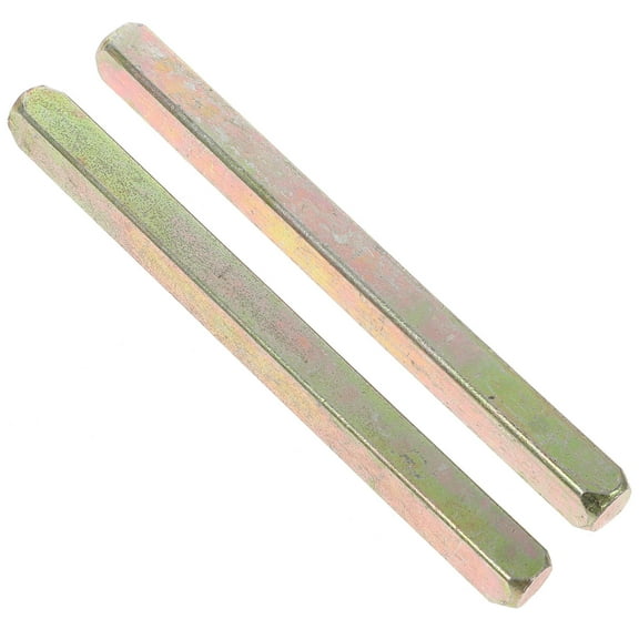 WHAMVOX 2pcs Old Door Knob Replacement Door Spindle Bar 100mm Antique Square Spindle