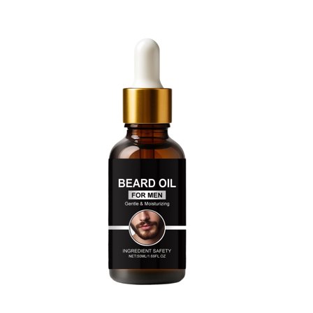 Beard Oil for Men, 50ml | Nourishing, Non-Sticky Beard Care Oil with Natural Oils for Softening, Conditioning & Styling