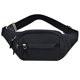 thumbnail image 1 of Riñonera deportiva impermeable, cinta de correr de gran capacidad, riñonera deportiva para viajes al aire libre (negro), 1 of 5