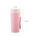thumbnail image 2 of Tineasur Pink Portable Cup Leak Proof Water Bottle with Rope for Outdoor Use, 2 of 8