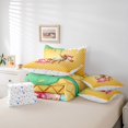 thumbnail image 6 of Erosebridal Ice Cream Baseball 7-Piece Bedding Comforter Set For Kids,Sport Games Theme King Bedding Sets For Ball Gaming Lover,Reversible, 6 of 7