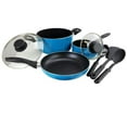 thumbnail image 3 of Palmer 8pc Cookware Set in Turquoise, 3 of 6