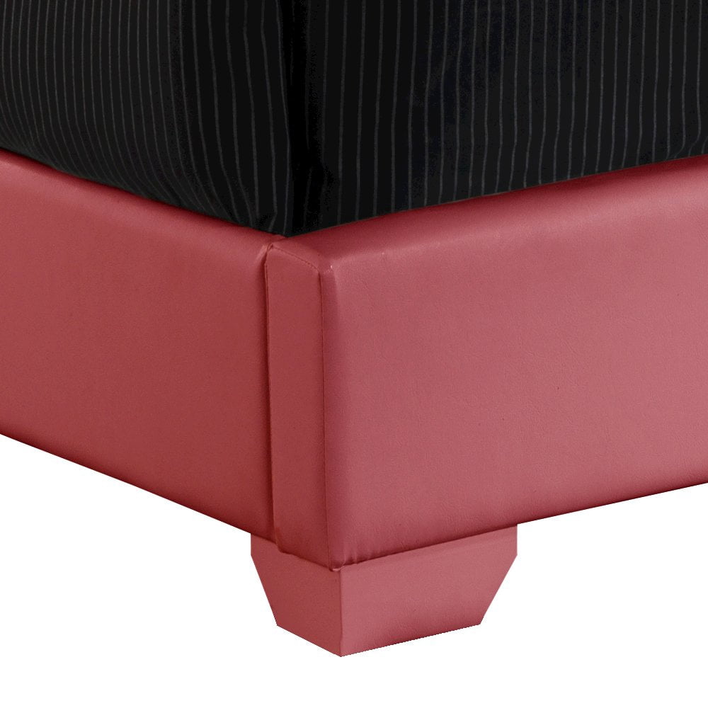 Glory Furniture Aaron Full Bed in Pink Color