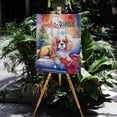 thumbnail image 4 of Watercolor Hello Winter Cavalier King Charles Spaniel Chill Christmas Welcome Vertical Matte Canvas Poster Dog Lover Gifts Wall Art Home Decor - 00016, 4 of 5