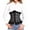 D-Black, variant on Womens Corset Lace Shaping Bodysuit Waist Cincher with Hook Closure Slim Fit Tops,D-White,M