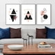 thumbnail image 2 of 6 Pcs/set Nordic Decoration Geometric Wall Art Canvas Painting Posters Decoration Canvas Pictures (, 2 of 5