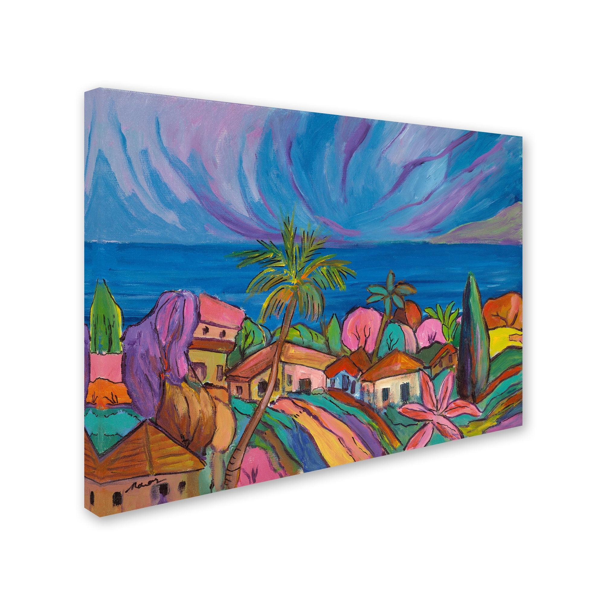 Trademark Fine Art "Haiku" Canvas Art by Manor Shadian
