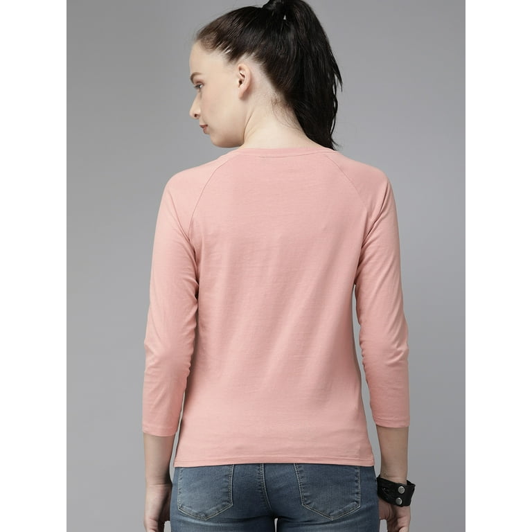 Full sleeve t shirts for womens myntra sale