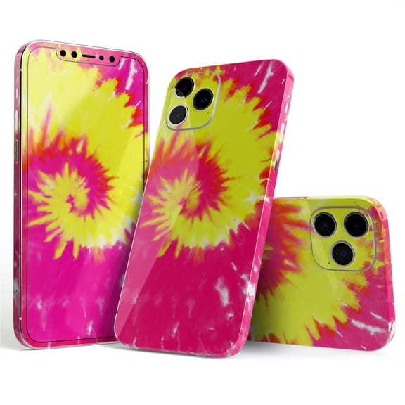 DesignSkinz Spiral Tie Dye V2 Full-Body Skin Decal Wrap Cover for iPhone 16