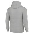 thumbnail image 3 of Men's Starter Heather Gray Buffalo Sabres Half Helmet Fleece Pullover Hoodie, 3 of 3