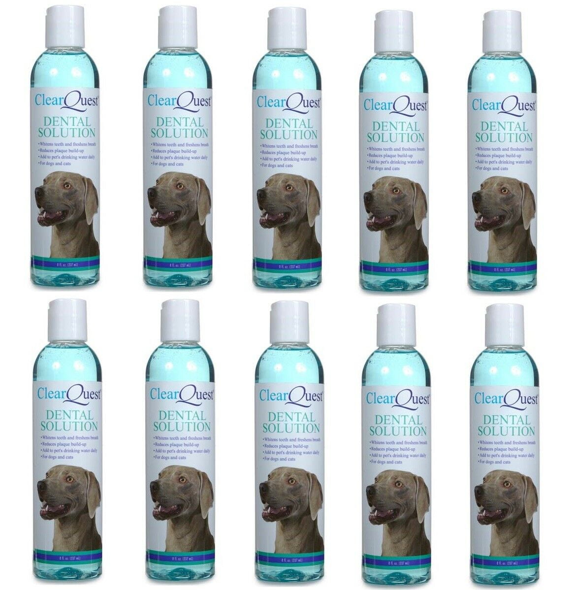 Pet Dental Solution Dog Cat Water Additive Oral Health Fresh Breath