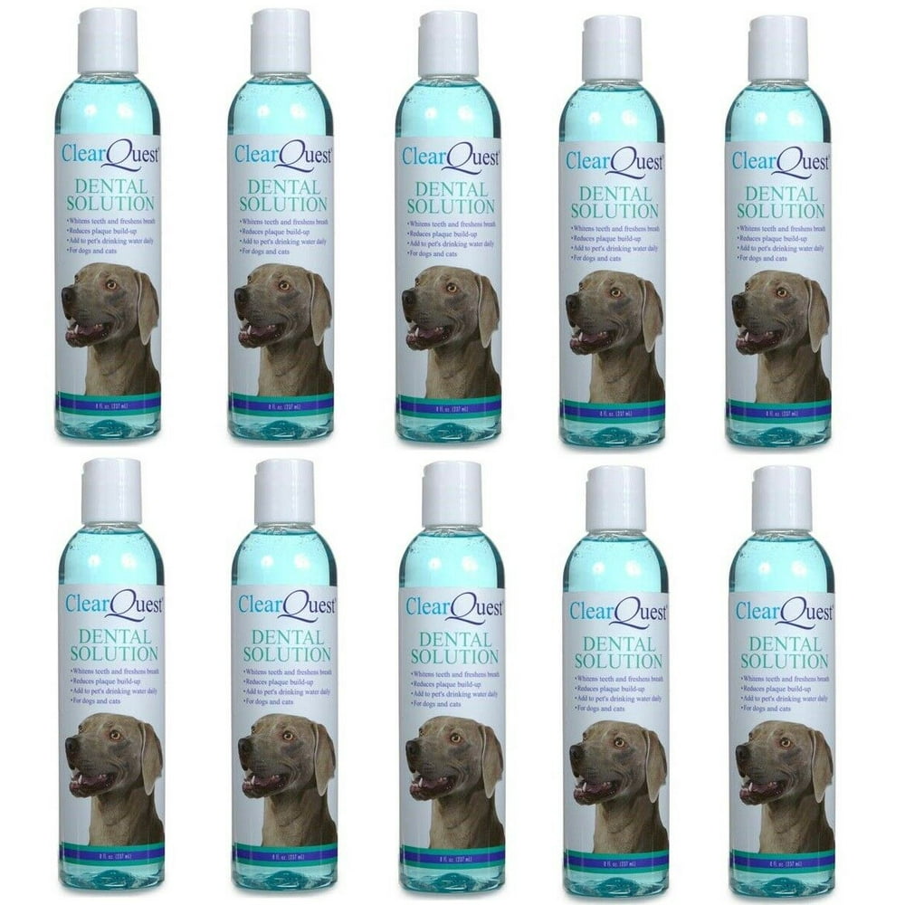 Pet Dental Solution Dog Cat Water Additive Oral Health Fresh Breath