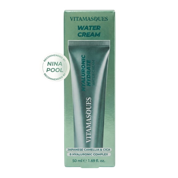 Vitamasques Hyaluronic Hydrate Water Cream, 1.69 fl oz