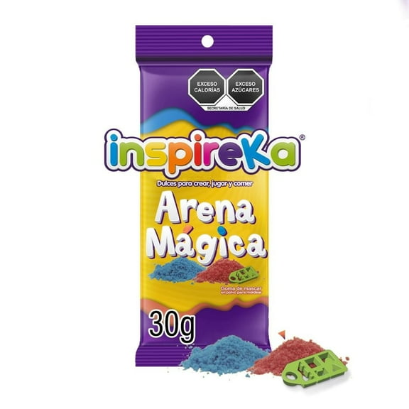 Goma de mascar Sonric's Inspireka Arena Mágica en polvo 30 g