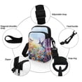 thumbnail image 5 of HELLHERO Hummingbird Flowers Underarm Shoulder Bag Double Layer Men, Women for Adults, 5 of 7