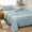 Sky Blue, variant on All Season White Comforter Queen Size, Soft Lightweight Quilted Bed Comforter, Breathable Down Alternative Bedding Insert, Machine Washable Cozy Comforter for Bedroom, Guest Room & Home