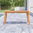 thumbnail image 5 of Natural Wood Dining Table with Sturdy Legs, 5 of 6