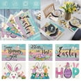 Wedge Table Mats Easter Feast Table Placemats Dress Up Place MATS For