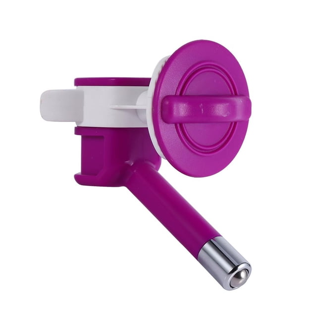 Dispensador de Agua Automático para Mascotas Plastic Morado con Boquilla Colgante