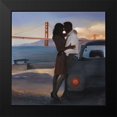 thumbnail image 2 of Atelier B Art Studio 20x20 Black Modern Framed Museum Art Print Titled - A LOVING COUPLE IN SAN FRANCISCO, 2 of 5