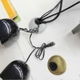 thumbnail image 5 of 2 Pack 60mm Metal Cable Grommets, Bronze Round Hole Cover for Desk Cable Management, 5 of 5